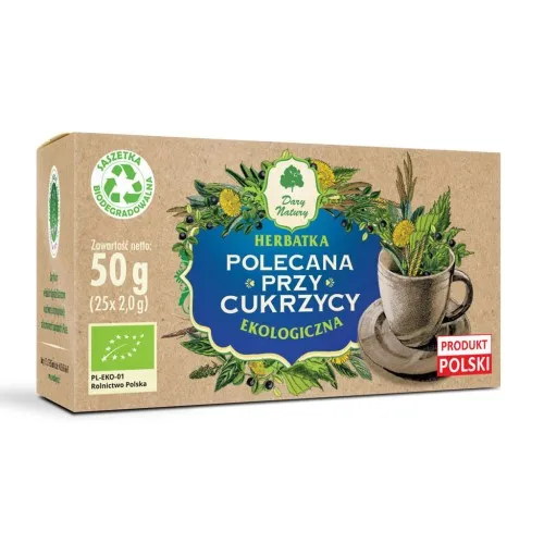 Herbatka polecana przy cukrzycy EKO