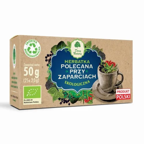 Herbatka polecana przy zaparciach