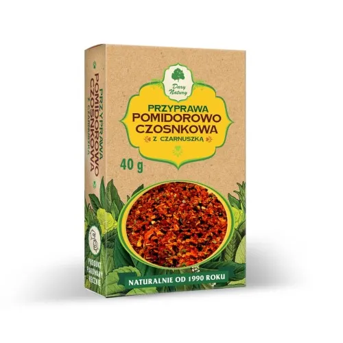 Przyprawa Pomidorowo-Czosnkowa z Czarnuszką