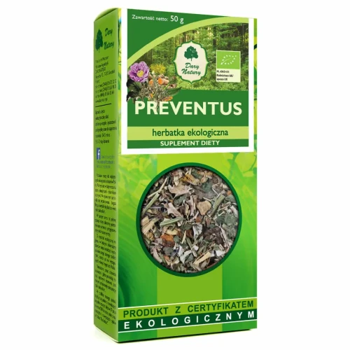 Herbatka preventus suplement diety EKO