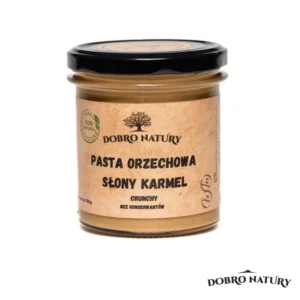 Pasta z orzechów ziemnych słony karmel crunchy