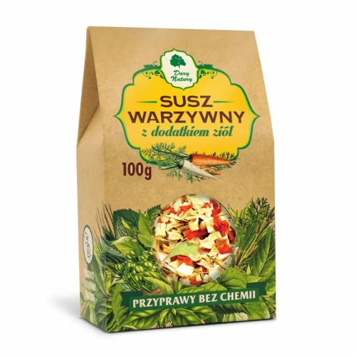 Susz warzywny z dodatkiem ziół