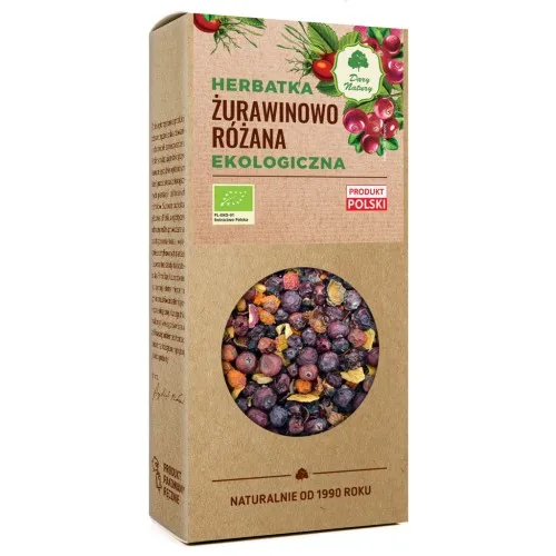 Herbatka żurawinowo – różana EKO