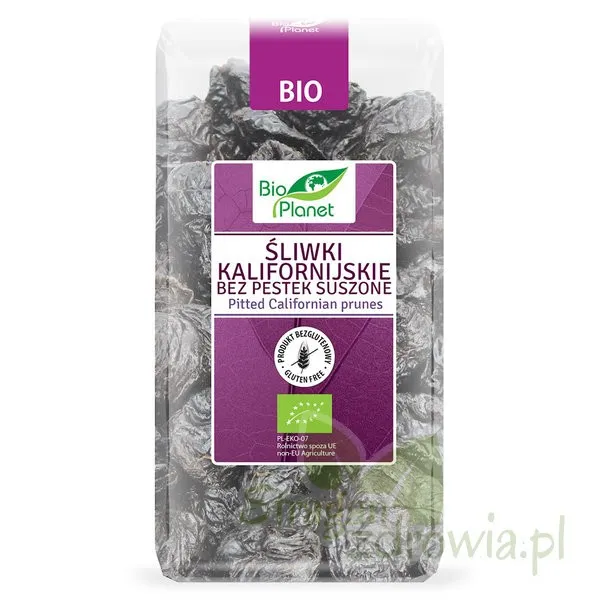 Śliwki suszone bez pestek bezglutenowe BIO