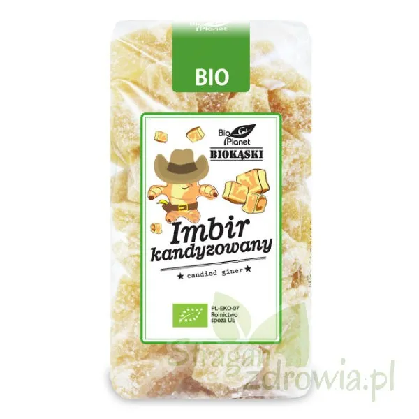 Imbir kandyzowany BIO