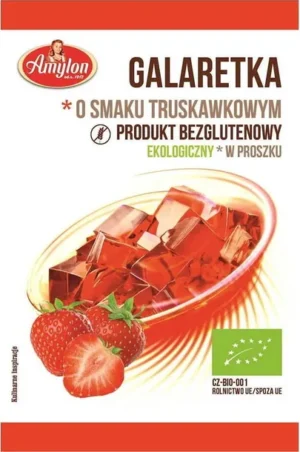 GALARETKA O SMAKU TRUSKAWKOWYM BIO