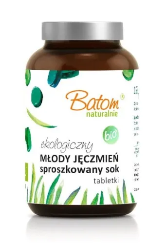 Młody jęczmień sproszkowany