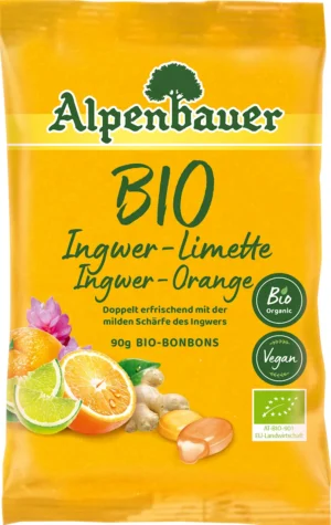 CUKIERKI Z NADZIENIEM imbirowo - limonkowym
