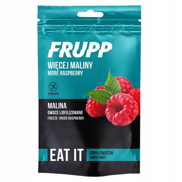 Owoce liofilizowane Frupp Malina