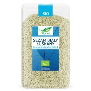 SEZAM BIAŁY ŁUSKANY BIO
