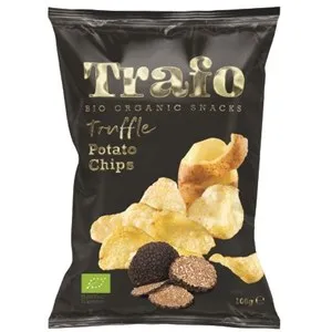 CHIPSY ZIEMNIACZANE O SMAKU CZARNEJ TRUFLI