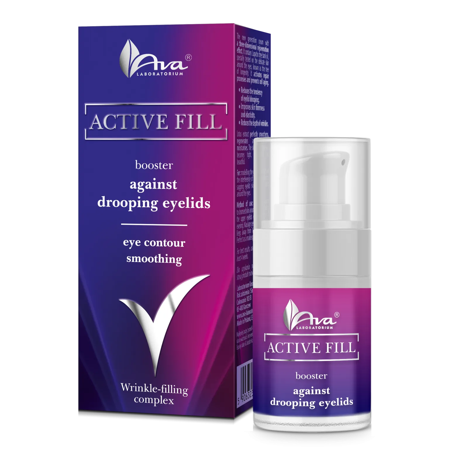Active Fill – Booster przeciw opadaniu powiek