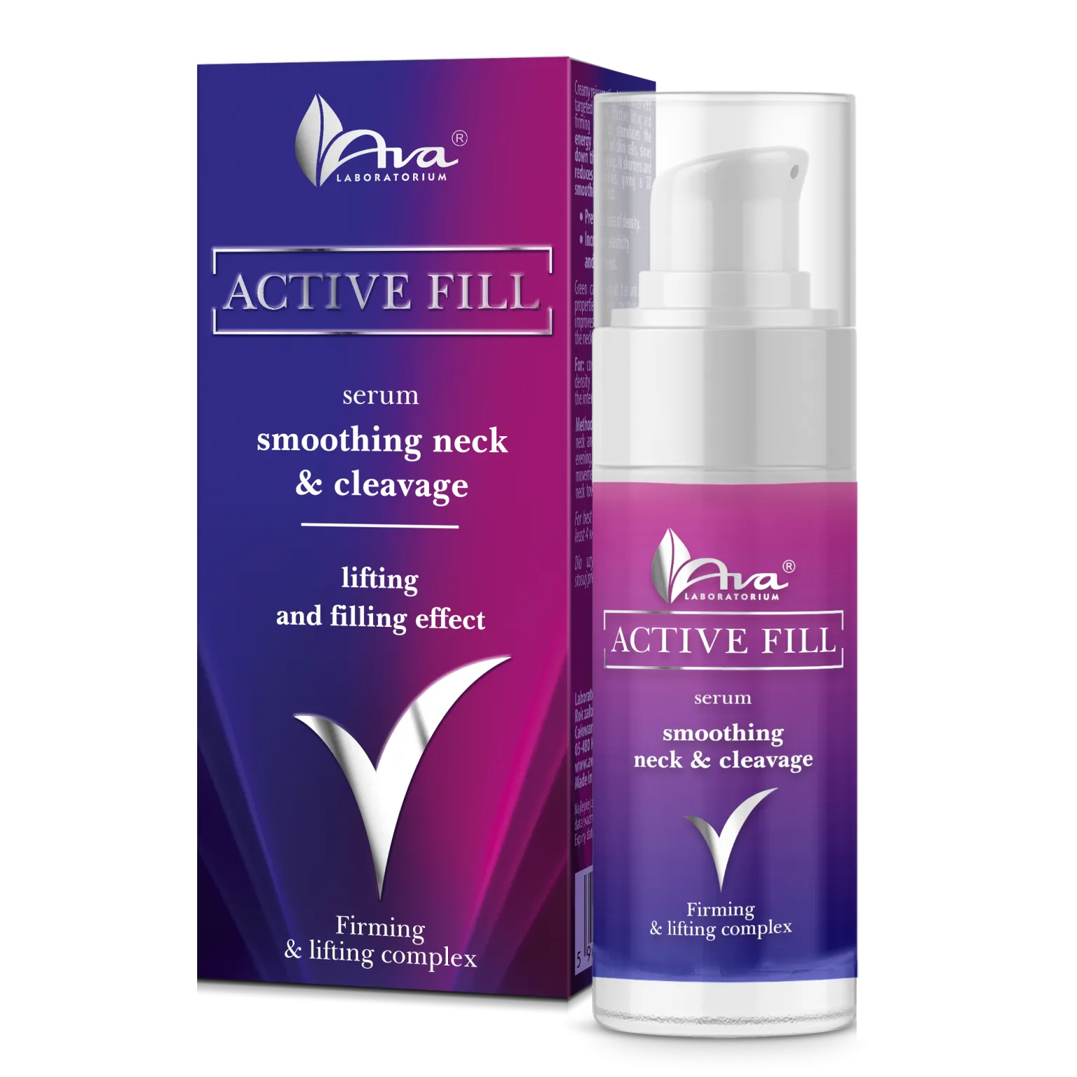 Active Fill – serum wygładzające szyję i dekolt