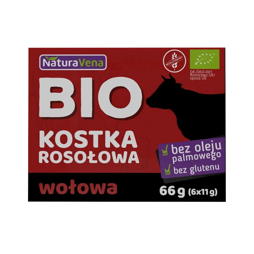 KOSTKA ROSOŁOWA WOŁOWA BEZGLUTENOWA BIO
