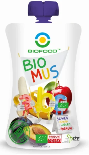 Mus Śliwka+Banan+Jabłko