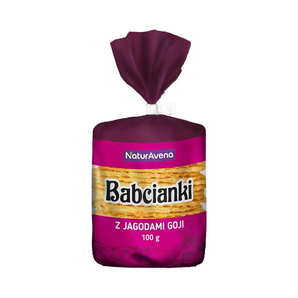 Babcianki z jagodami goji