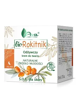 Bio Rokitnik ODŻYWCZY krem do twarzy