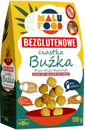 Ciastka Buźka bezglutenowe bez cukru