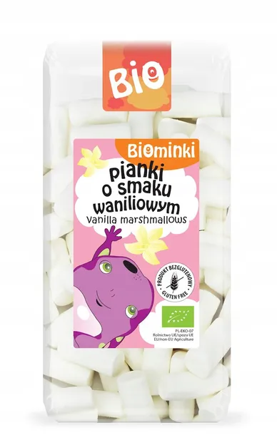 Bezglutenowe pianki o smaku waniliowym