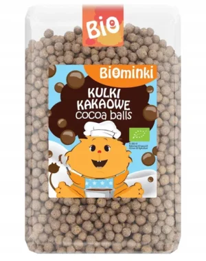KULKI O SMAKU CZEKOLADOWYM BIO