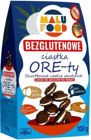 Ciastka ORE-ty bez cukru bezglutenowe