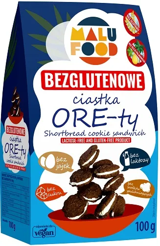 Ciastka ORE-ty bez cukru bezglutenowe