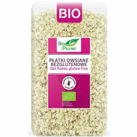 Płatki Owsiane Bezglutenowe Bio