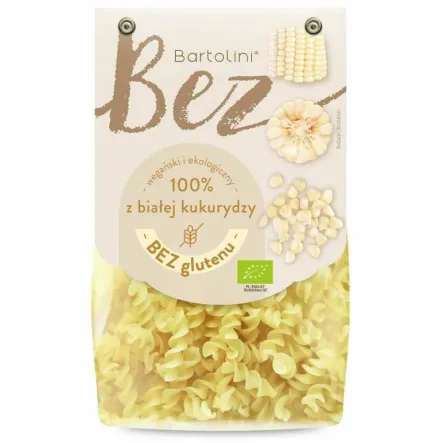 Makaron z Białej Kukurydzy Świderki Bezglutenowy BIO