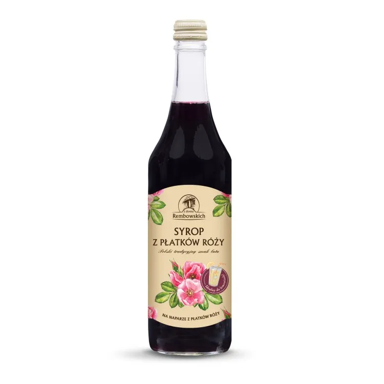 Syrop z płatków róży