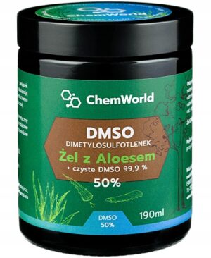 Żel DMSO 50% z aloesem