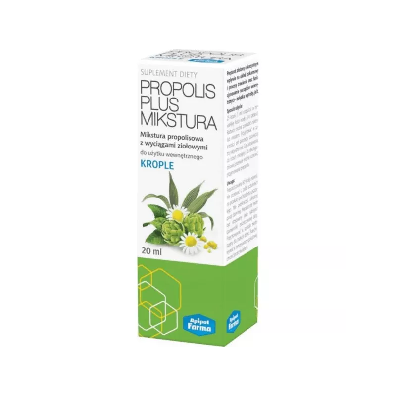 Propolis Plus Mikstura z ziołami