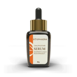 Dwufazowe serum rozświetlająco – rozjaśniające
