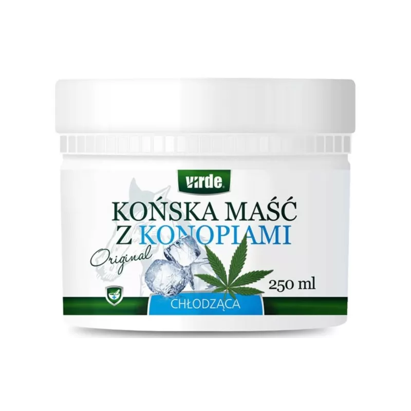 Końska Maść Z Konopiami Chłodząca