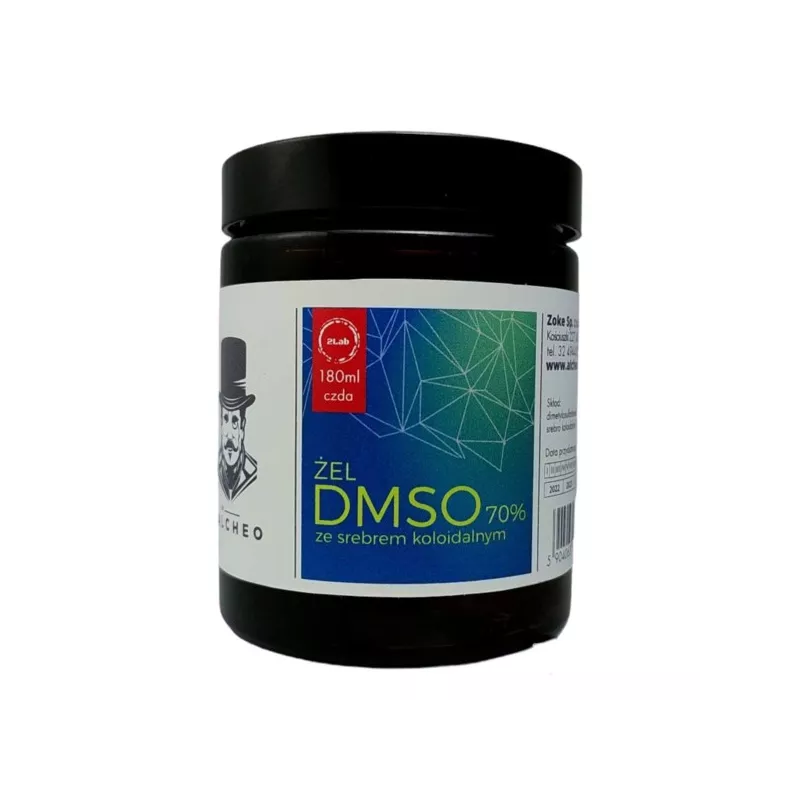 Żel DMSO 70% z nanosrebrem