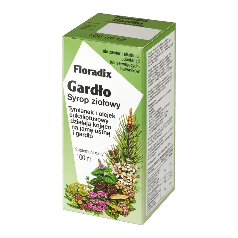 Floradix Gardło syrop ziołowy