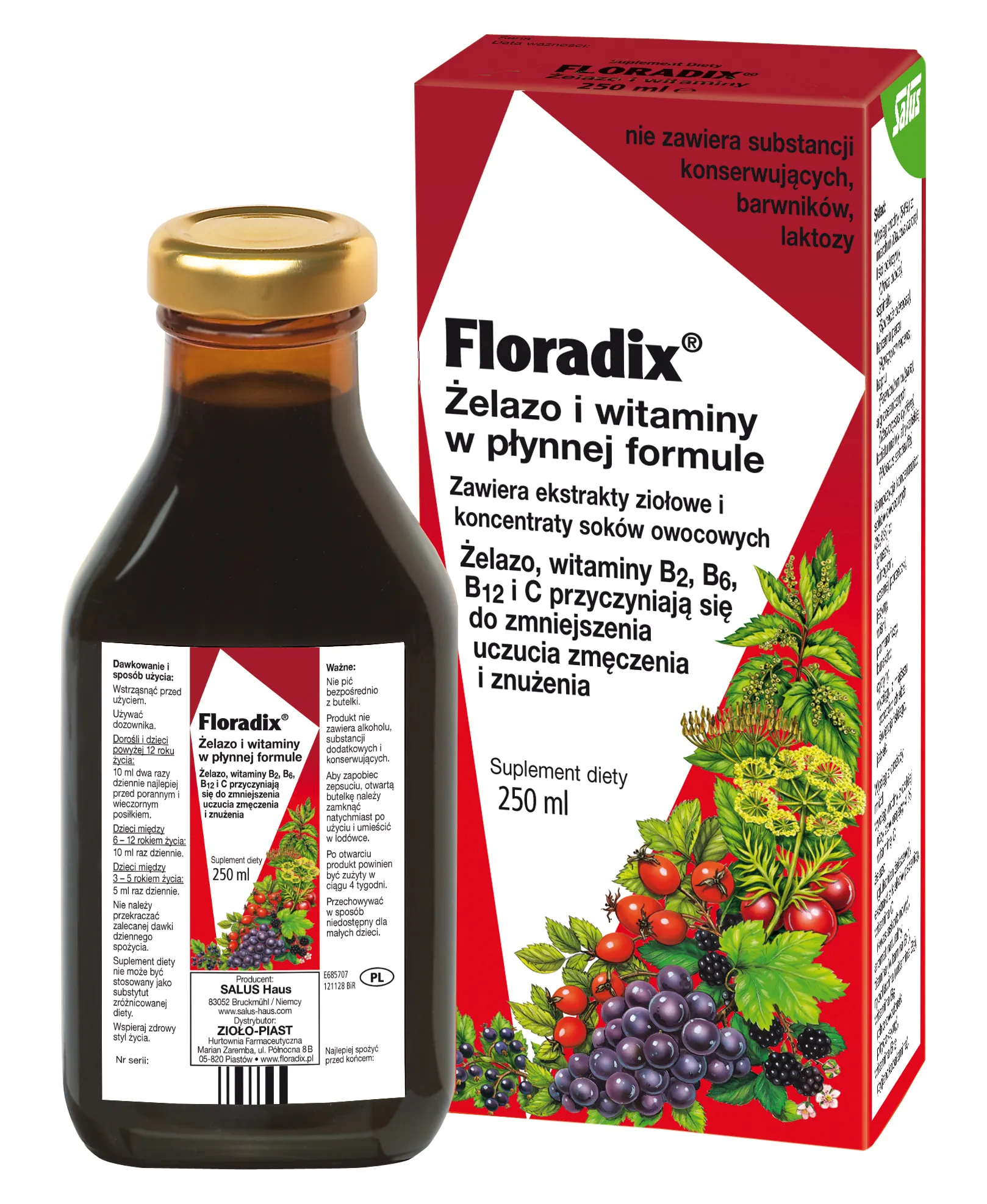 FLORADIX Żelazo i witaminy