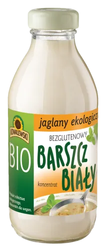 Barszcz biały jaglany bezglutenowy BIO koncentrat