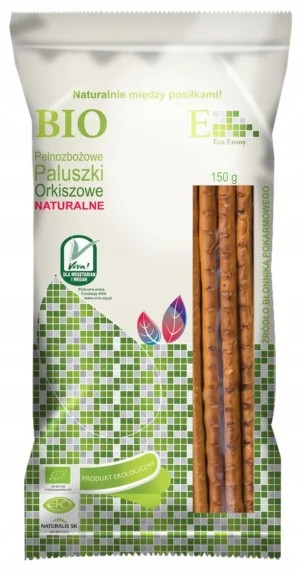 PALUSZKI ORKISZOWE PEŁNOZIARNISTE NATURALNE BIO