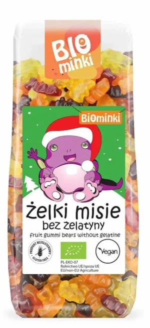 Żelki bez żelatyny bezglutenowe BIO