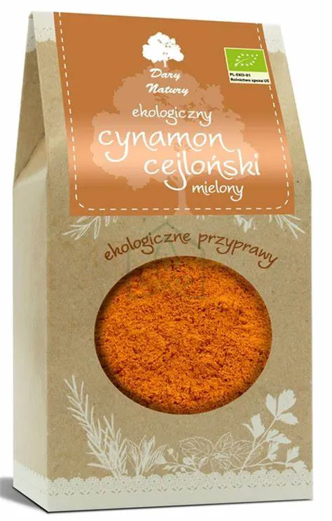 Cynamon Cejloński Mielony Bio