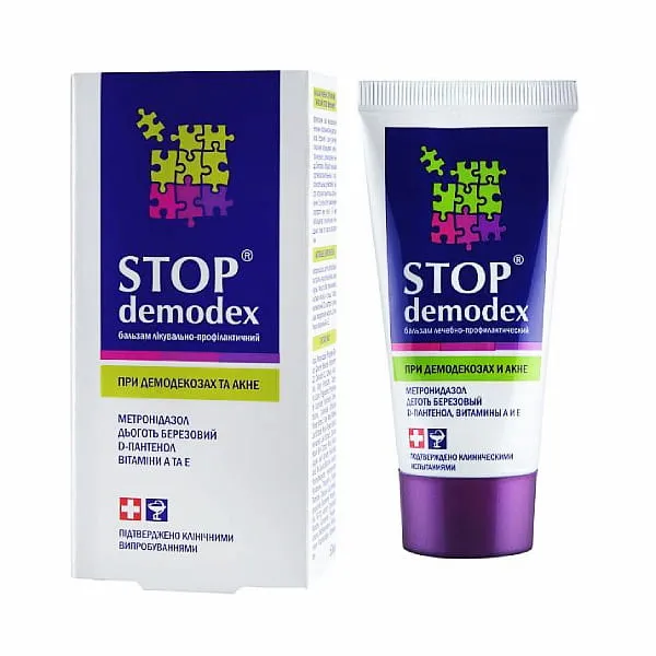 STOP DEMODEX Balsam twarz ciało