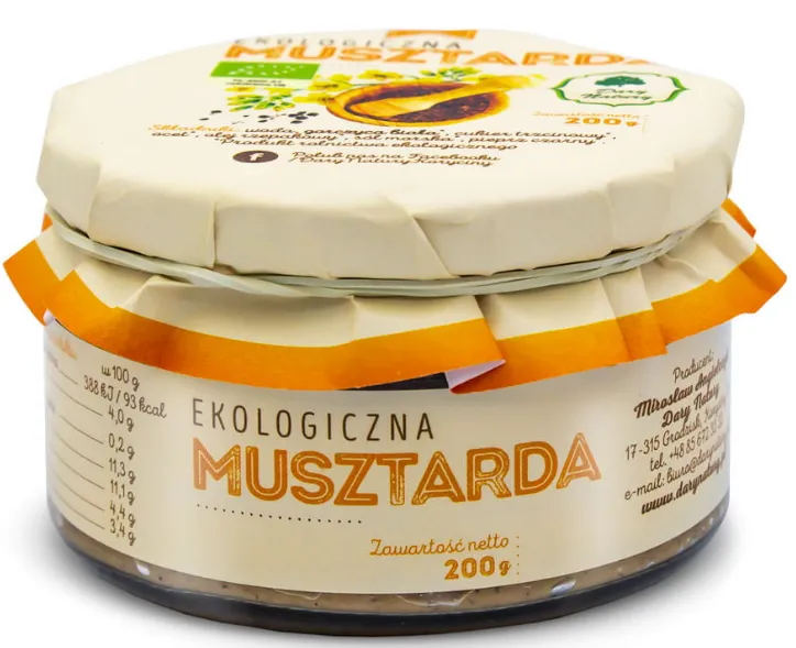 Musztarda Ekologiczna BIO