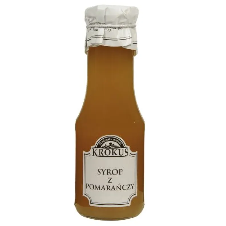 Syrop pomarańczowy bezglutenowy