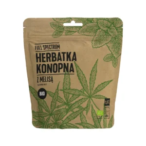 Herbatka konopna z melisą