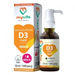 Witamina D3 4000IU MAX MyVita krople